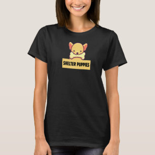 Mens Puppy Adoption Shelter Puppies Animal Pet Res T-Shirt
