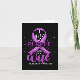 Mens Purple Ribbon Heimerheimers Fighter Wife Heim Card