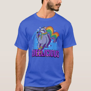 Mens Queelicious Rainbow Sloth LGBT Pride T-Shirt