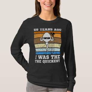 Mens Quickest Swimmer 68 Years Ago Quickest Sperm T-Shirt