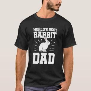 Mens Rabbit Dad Bunny Animal Best Father T-Shirt