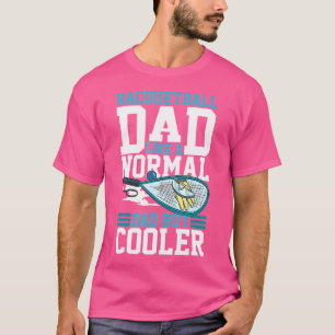 Mens Racquetball Racquet Ball Games Sports Squash T-Shirt