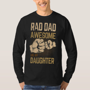 Mens Rad Dad Awesome Like My Daughter Father And T-Shirt