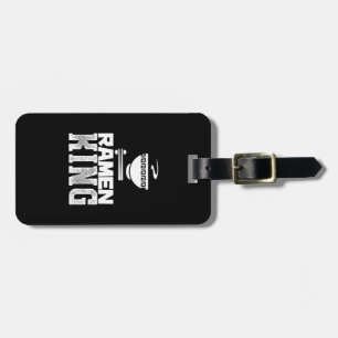 Men's Ramen King Japanese Noodle Bowl Luggage Tag