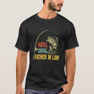 Mens Real Cool Father In Law Fishing Daddy Father' T-Shirt