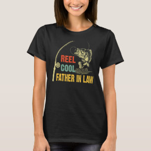 Mens Real Cool Father In Law Fishing Daddy Father' T-Shirt