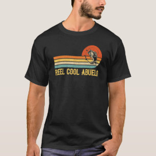 Mens Reel Cool Abuelo Fishing   Fish Vintage T-Shirt