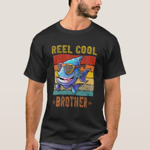 Mens Reel Cool Brother Fisherman Funny Brother Fat T-Shirt
