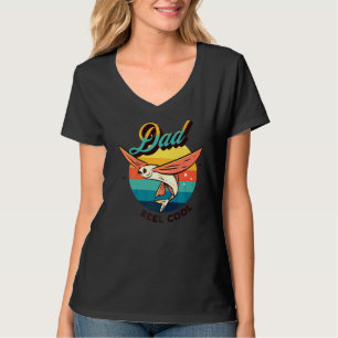 Mens Reel Cool Dad   Father's Day Fishing Joke  1 T-Shirt
