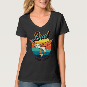 Mens Reel Cool Dad Father's Day Fishing Joke 1 T-Shirt