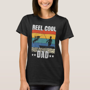Mens Reel Cool Dad  Father's Day  For Fishing Dadd T-Shirt