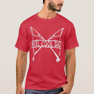 Mens Reel Cool DadFunny Fishing Dad 814  T-Shirt