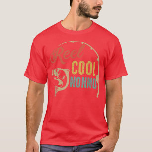 Mens Reel Cool Nonno Fishing Shirts, Fun Fathers D T-Shirt