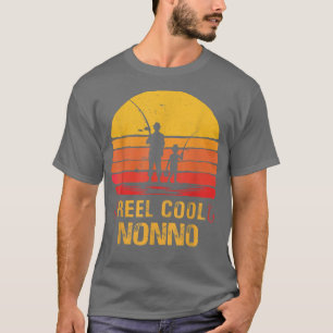 Mens Reel Cool NonnoFishing Fathers Day899  T-Shirt