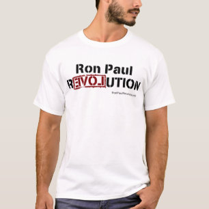 Men's Regular Ron Paul Revolution shirt