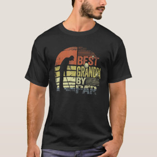 Mens Retro Best Grandpa By Par Golf Player Papa T-Shirt