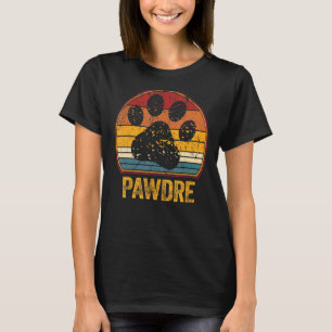 Mens Retro Dog Father Cat Dad Pawdre Pet Paw Daddy T-Shirt