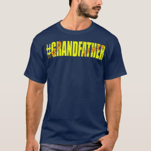 Mens Retro Father's Day Softball Grandfather Softb T-Shirt