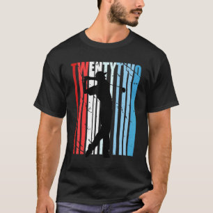 Mens Retro Mens 22nd Golf Birthday Player Vintage T-Shirt