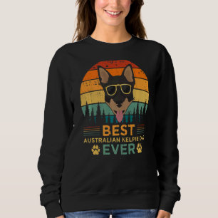 Mens Retro Style Best Australian Kelpie Dad Ever F Sweatshirt