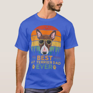Mens Retro Style Best Rat Terrier Dad Ever Father' T-Shirt