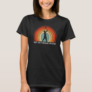 Mens Retro Style Vintage Best Axe Throwing Dad Eve T-Shirt