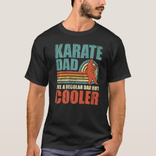 Mens Retro Style Vintage Karate Dad Father's Day T-Shirt