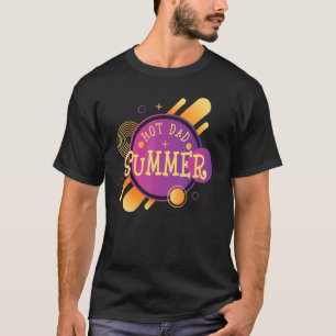 Mens Retro Summer Trip Family Vacation Dads  Hot D T-Shirt