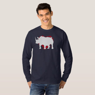 Mens Rhino long sleeve tshirt