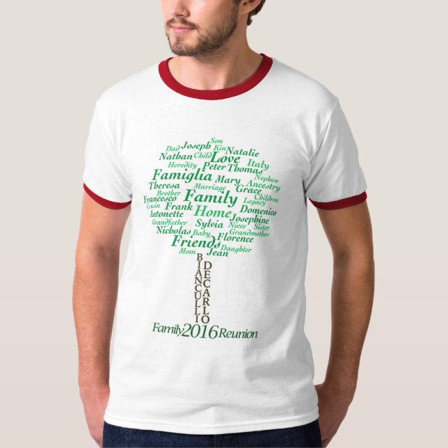 Mens ringer tee (Front)