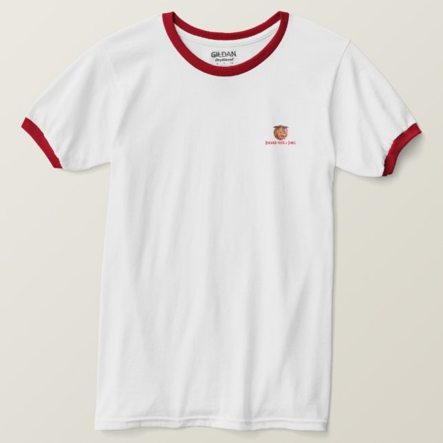 mens ringer  tshirt cool eco style  design (Design Front)