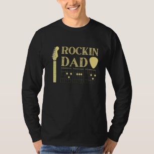 Mens Rockin Dad Father's Day Guitar  1 T-Shirt