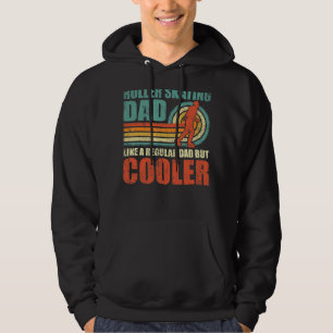 Mens Roller Skating Dad Like A Regular Dad But Coo Hoodie