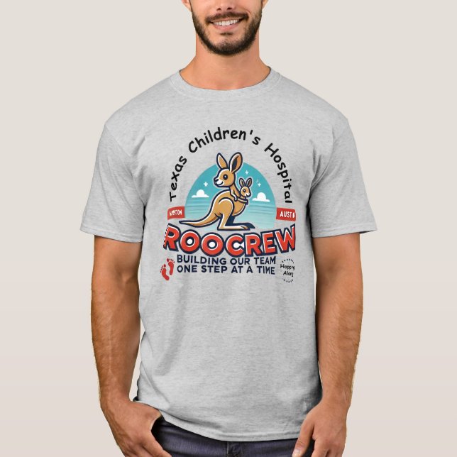 Men's Roo Crew T-Shirt (Front)