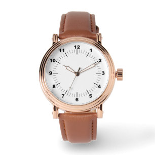 Men's Rose Gold Vintage- Custom (add image/text) Watch