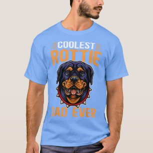 Mens Rottie Dad Dog Owner Rottweiler T-Shirt
