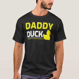 Mens Rubber Duckling Duck Daddy Duck Father's Da T-Shirt