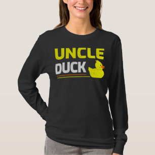 Mens Rubber Duckling Duck Uncle Duck Father's Da T-Shirt