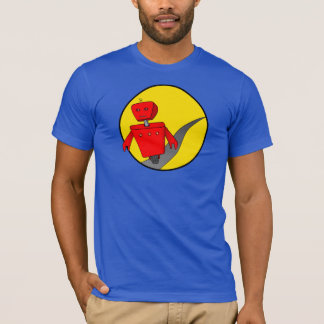 Men's Runaway Robot T-Shirt (DarkColour)
