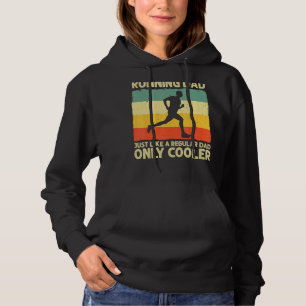 Mens Running For Men Dad Marathon Runner Coach Ma Hoodie