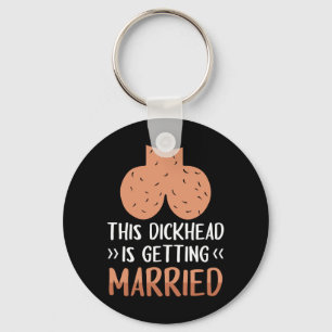 Mens Sack Face Stag Night Funny Embarring Gift Key Ring