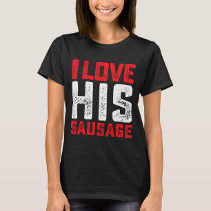 Mens Sausage Taco Matching Couple Costumes T-Shirt