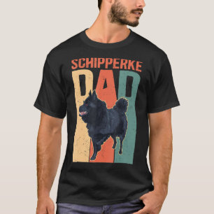 Mens Schipperke Dad Schipperkes Dog Owner Schipper T-Shirt