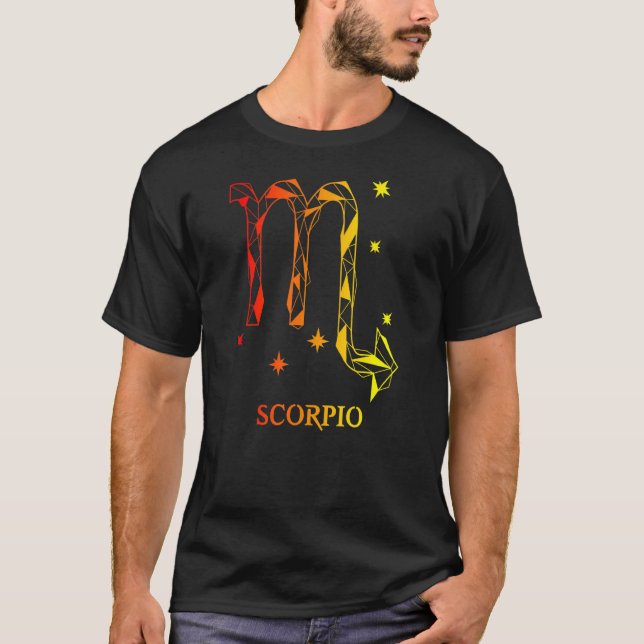 Mens Scorpio Zodiac 1 T-Shirt (Front)