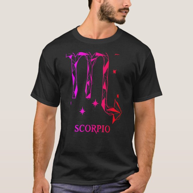 Mens Scorpio Zodiac 2 T-Shirt (Front)