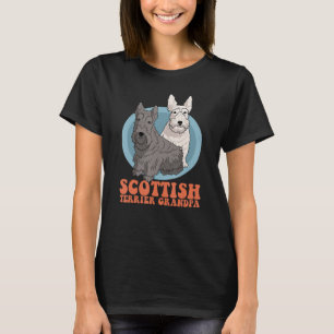 Mens Scottish Terrier Grandpa Dog Owner Scottish T T-Shirt