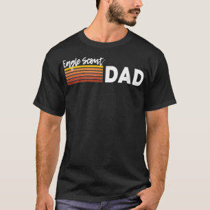 Mens Scout Dad Scouting Father Eagle Proud T-Shirt