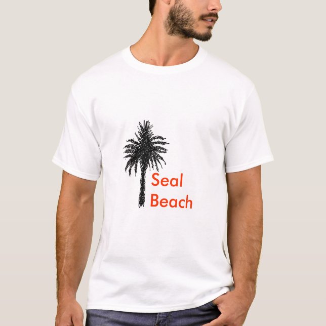 Mens Seal Beach tee (Front)