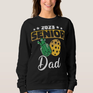 Mens Senior Pickleball Dad Paddles Pickleball Play Sweatshirt