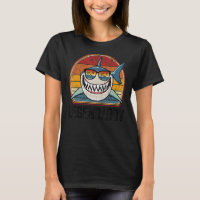 Mens  Shark Retro Legendaddy Dad  Vintage Daddy 2